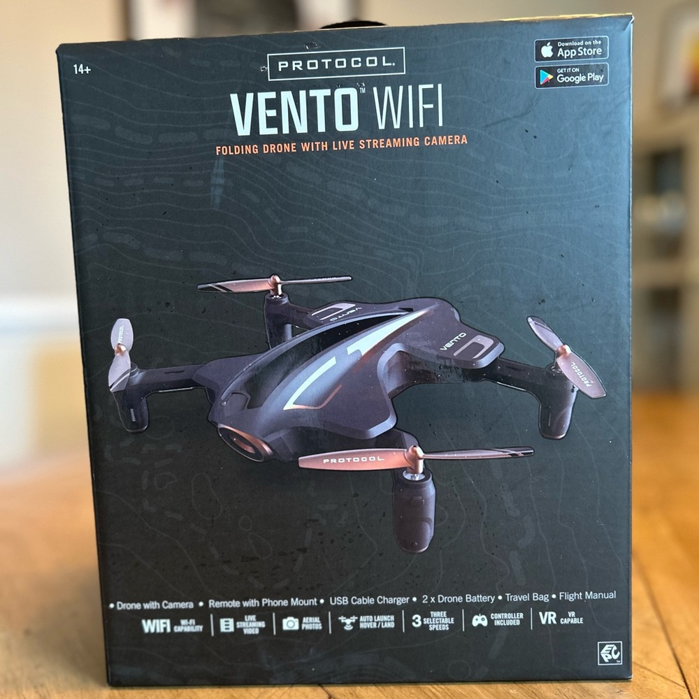 Protocol Vento WiFi Folding Drone